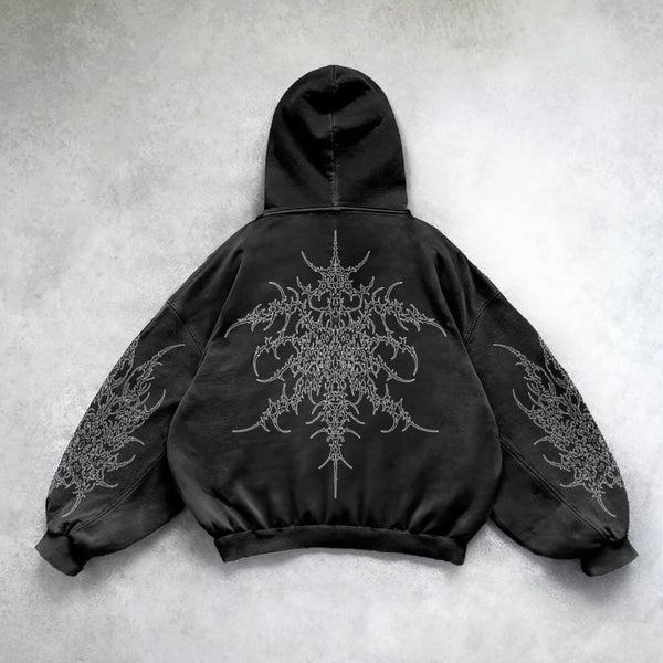 Shadow Script Hoodie