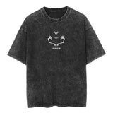 Sukuna Acid Washed Oversized T-Shirt